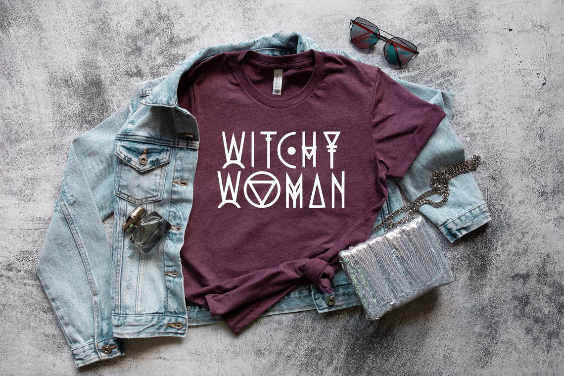 Witchy Woman Witchcraft Witch T Shirt Witch Tshirt Magic T | Etsy
