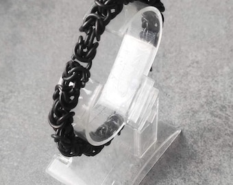 Byzantine Weave Chainmaille Bracelet – Recycled Copper Wire Jewelry