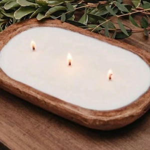 Dough Bowl Candle | Valentines Dough Bowl | Soy Candle | Valentines Gift Candle | Farmhouse | Spring Creek