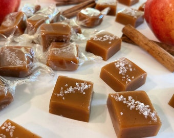 Caramelos picantes de sidra de manzana