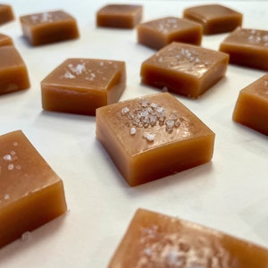 Old Fashioned Soft Salted Caramels