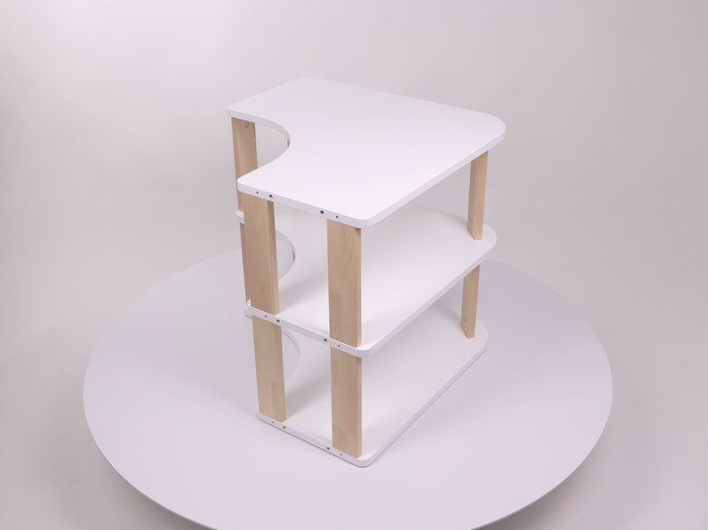 Montessori Shelf / Solid Wood Shelf for Kids / Kids Activity Etsy