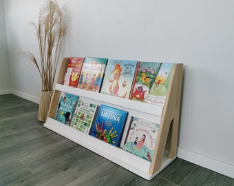 Étagère Montessori, étagère pour enfants, bibliothèque Montessori, étagères pour chambre d'enfant