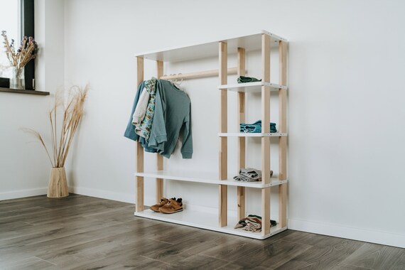 Solid wood 2024 children's wardrobe