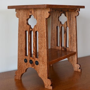 Craftsman Mission Arts & Crafts Oak Side Table