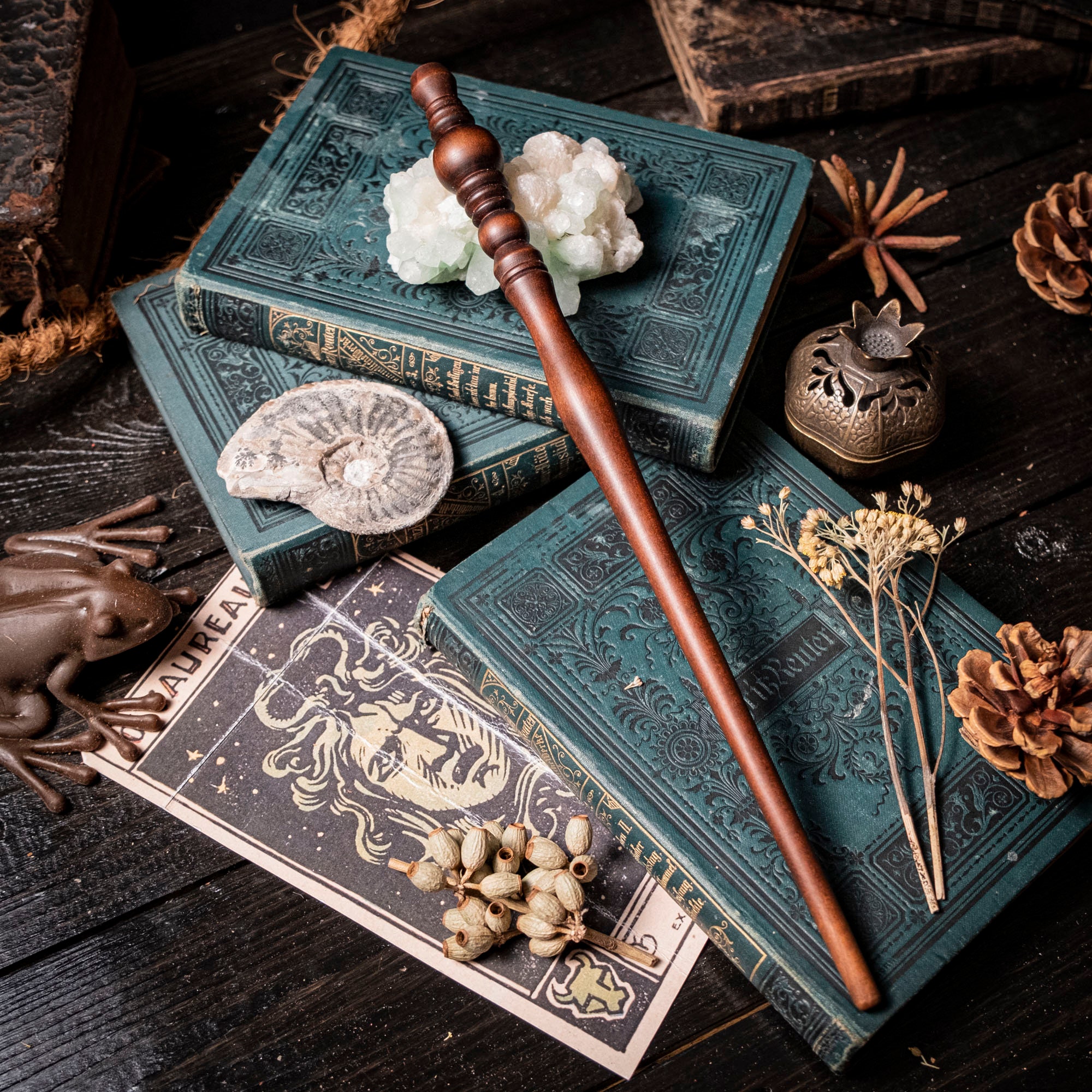 Magic Wand “cousin of Merlin the Wizard” - Pear 11 3/4“ Highest