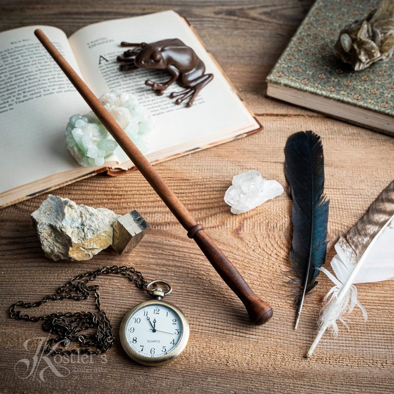 Original Magic Wand. Highest quality wooden wall, handmade by a master wall maker in Bavaria Germany in his own nostalgic workshop