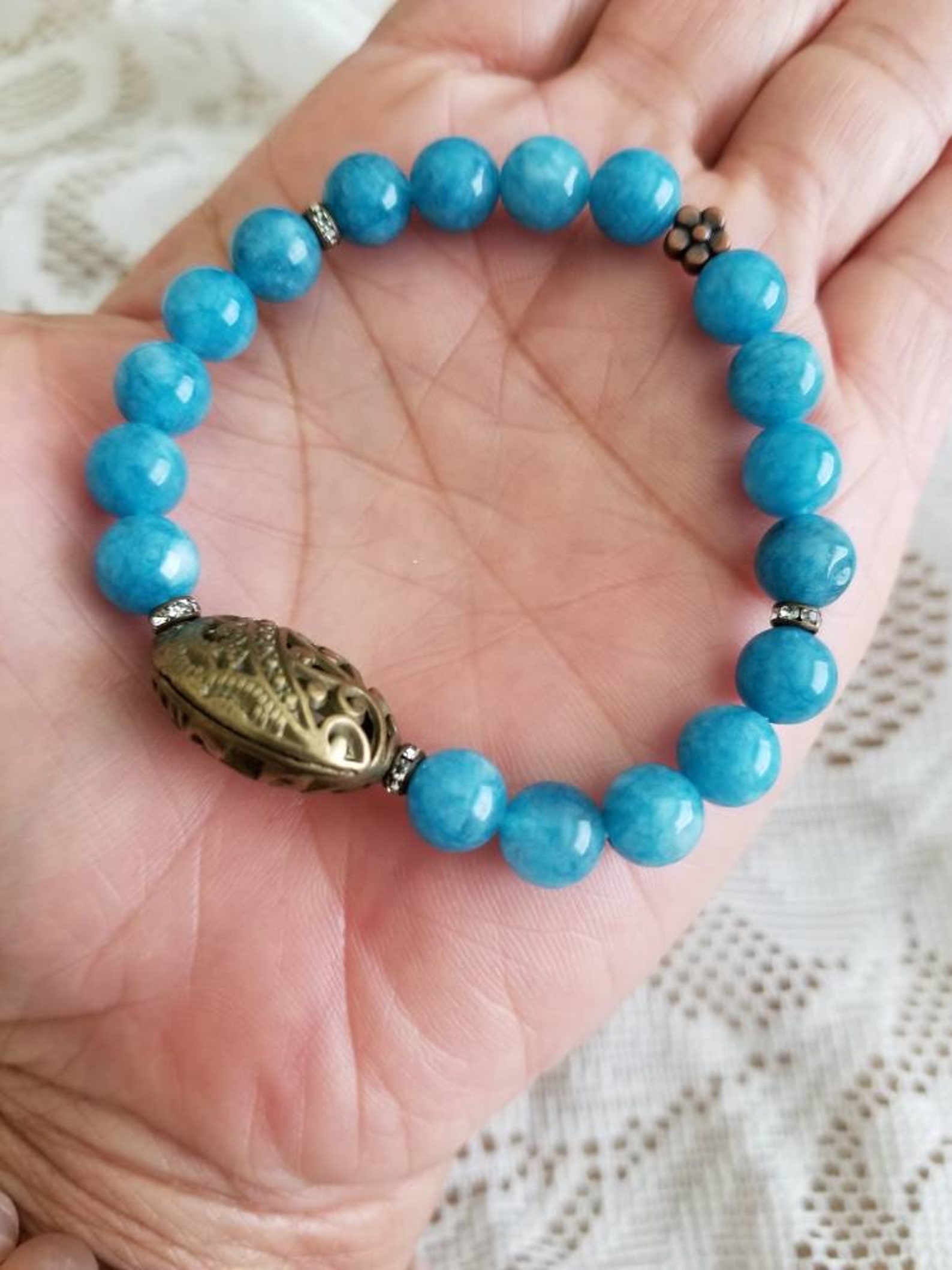 3rd Eye Chakra Beads With Meaning Beads With Intention High Etsy