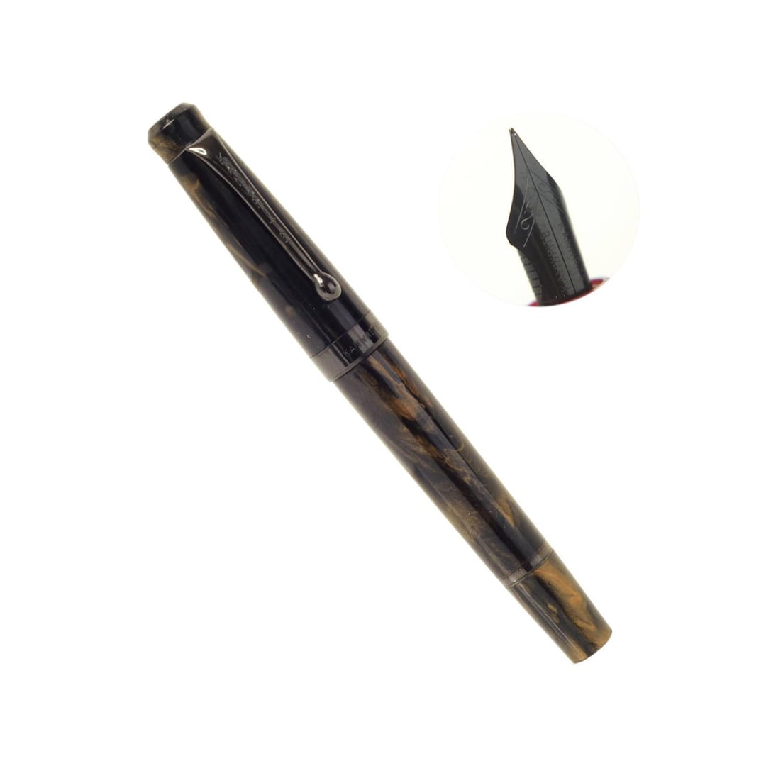 Super Flex Fountain Pen Revolution Ultra Flex Kanwrite Ebony