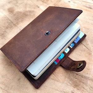 Genuine Leather passport cover  in hunter leather - For all country passports