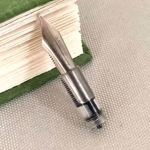 Titanium Bock Mount Fountain Pen Nib Unit | Ultra Flex Fine Point