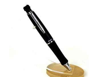 vintage NOS papermate PhD mechanical pencil 0.5mm Jet  black Japan -  pre owned and mint