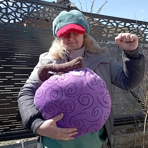 One Piece Devil Fruit Plush Pillow, Gomu Gomu no Mi Pillow, Trafalgar Law Devil Fruit Biggest Pillow, Anime Fruit REPLICA, Trafalgar Law Fan