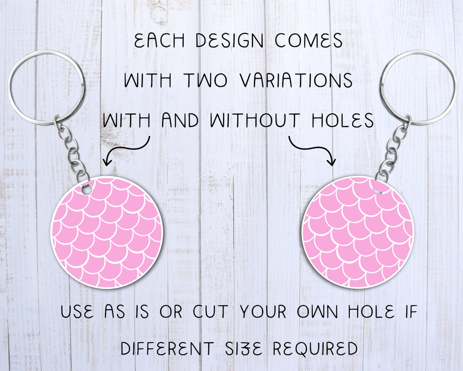 Download 30 Round Pattern SVG DXF PNG Keychain Circle Pattern | Etsy