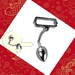 Anal Chastity Device,Cock Lock Anal Plug,Big Ball Metal Anal Hook,Penis Ring,Adult Game Adult Sex Toy