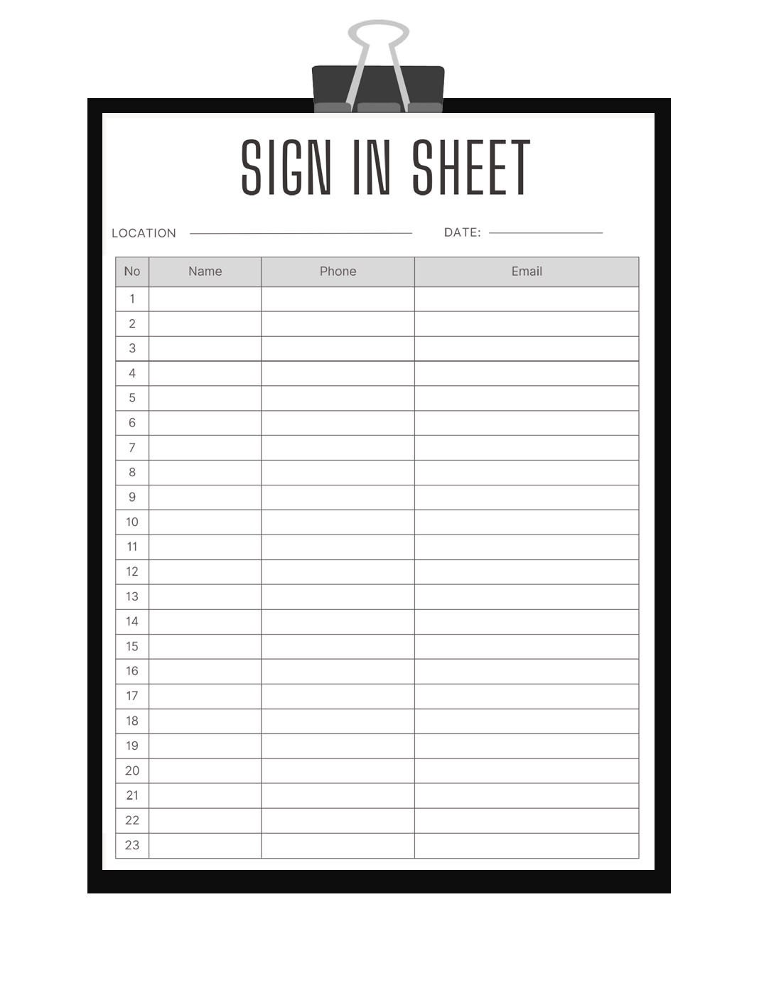 Realtor Open House Sign in Sheet - Il Fullxfull.4940152205 Fuma 