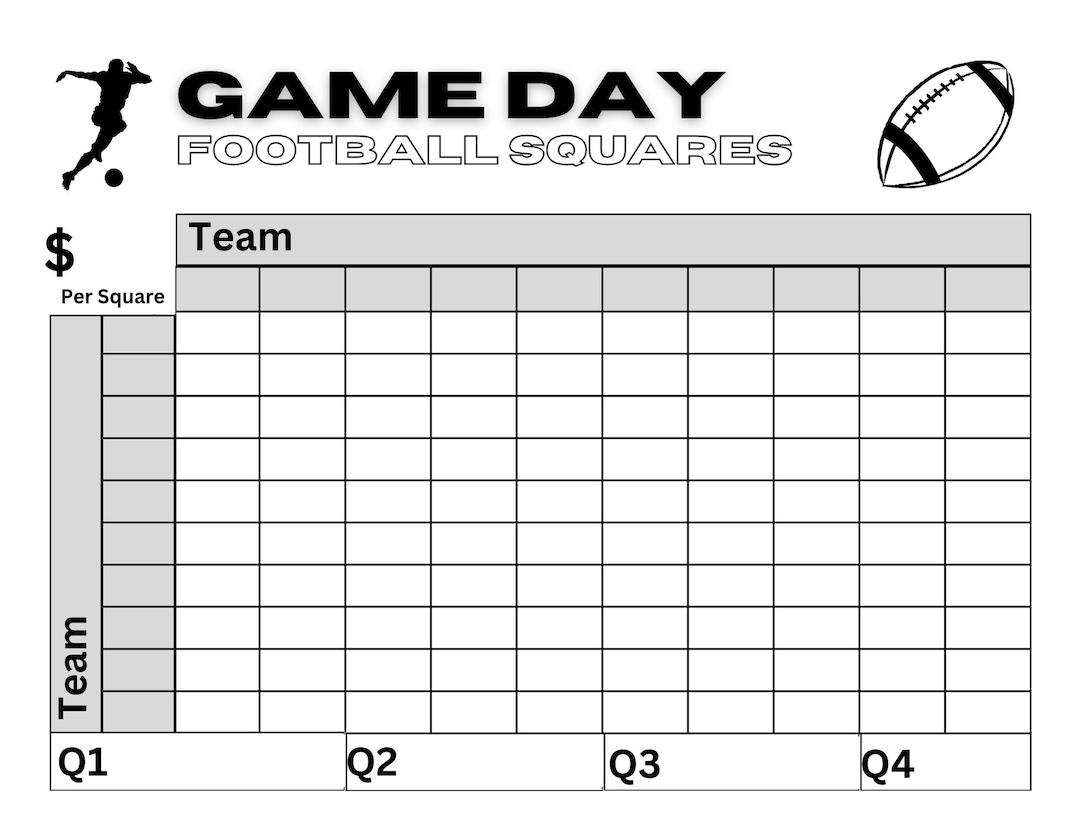 Printable Football Square Game Sheet Super Bowl Squares Template printable-football-square-game-sheet-super-bowl-squares-template