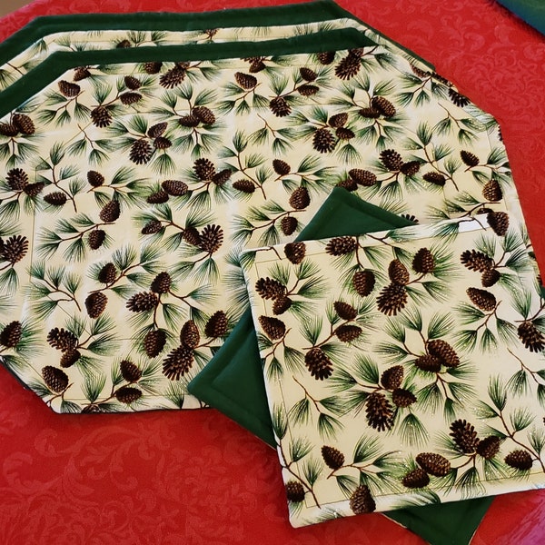 Christmas Placemats Etsy