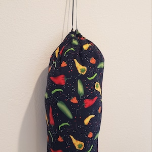 Chile Peppers Bag Holder