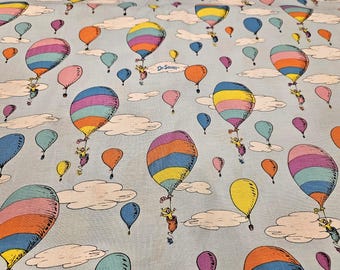 Dr. Seuss Balloons Fabric: 100% Cotton Material by the Yard