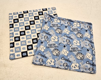 Pegadores de panela UNC Tar Heels, conjunto de 2