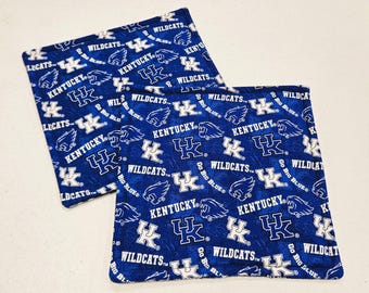 University of Kentucky Wildcats potholders, set of 2