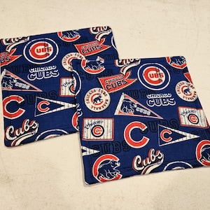Chicago Cubs potholders, set of 2