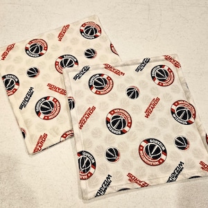 Washington Wizards NBA basketball potholders, set of 2
