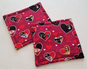 Star Wars Love Potholders, set of 2 - OG