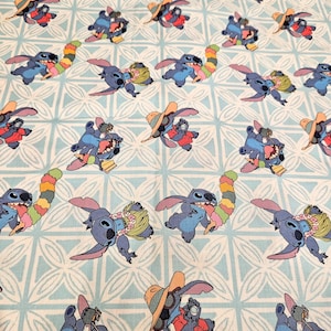 Stitch Stoff ist Meterware verkauft und ist 100% Baumwolle