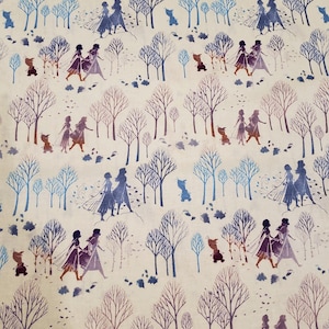 Disney&#39;s Frozen 2 princess material by the yard 100% cotton