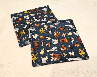 Disney Dogs potholders, set of 2