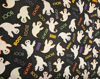Der Halloween Stoff ist aus 100% Baumwolle (1 Yard vorgeschnitten)