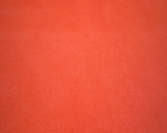 Materiał w kolorze czerwonym Calico Cotton, cięcie na wymiar, 100% bawełna