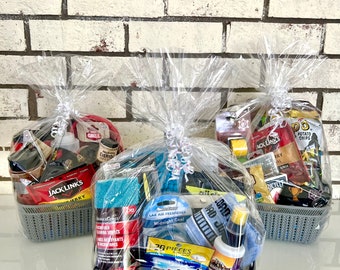 Father's Day Gift Basket | Car Detail, Fishing, BBQ, Game Night | Baskets For Dad | Mens Gift Ideas | Boyfriend Birthday Ideas | Games
