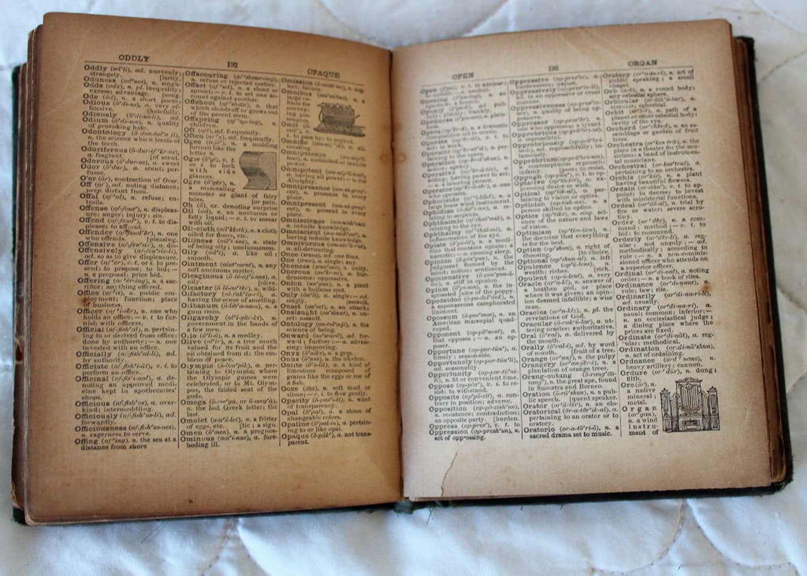1877 ster's Handy Illustrated Dictionary Etsy