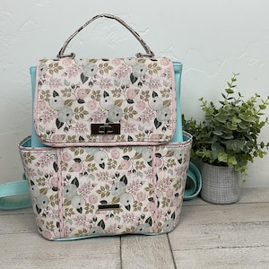 Andie Backpack PDF pattern with video tutorial