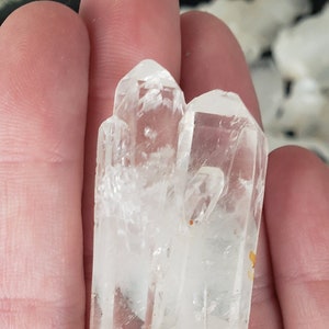 Intuitively Picked Faden Quartz Point or Cluster