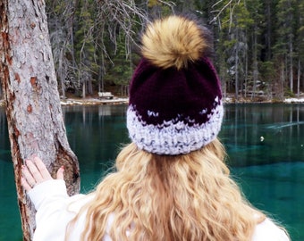 toques with pom poms