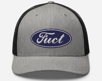 Fuct Trucker Hat, Funny Parody Cap