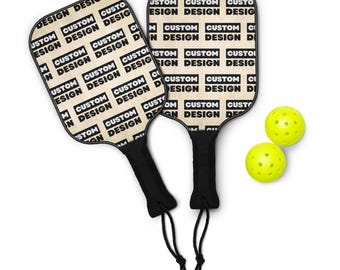Custom Pickleball Paddle Set - Add Logos, Photos, or a Custom Design