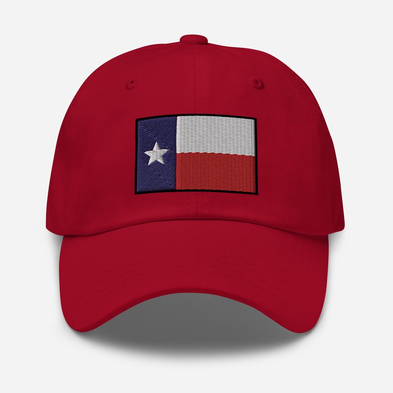 Texas Flag Dad Hat Texas Hat Texan Flag Cap State of Texas Etsy