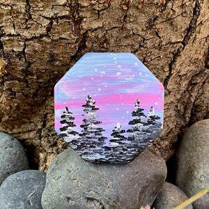 Snow Top Trees