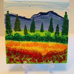 Mountain Paint Art 