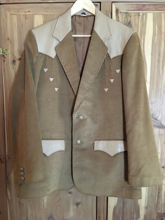 Vintage Corduroy Pioneer Wear Western Jacket