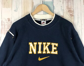 nike vintage blue sweater