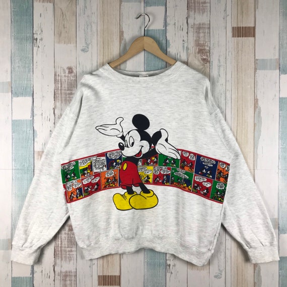 Vintage Mickey Mouse Sweatshirt Pullover