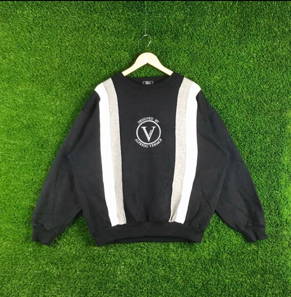 Alfredo Versace V Gold Design Sweatshirt #versace