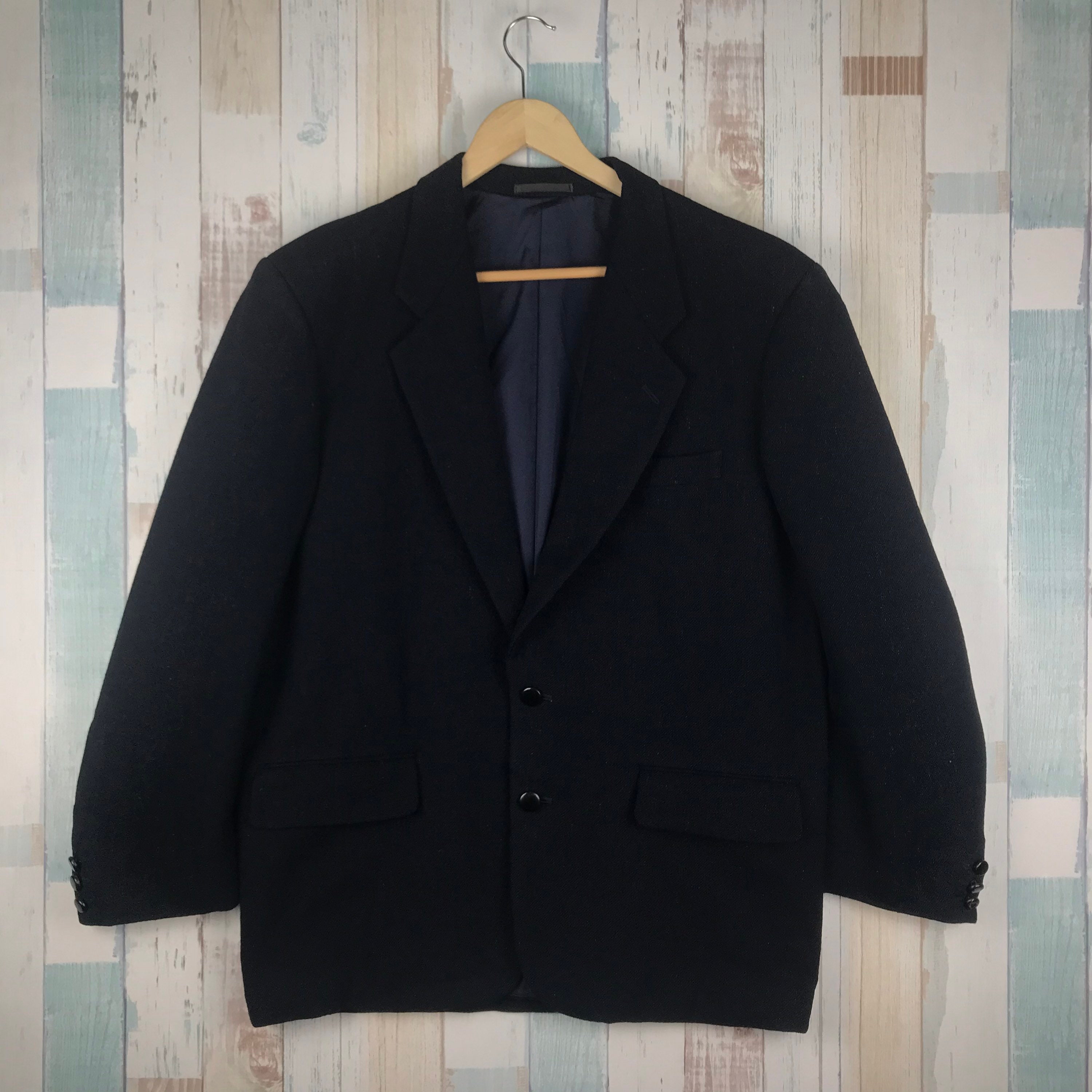 COMME des GARCONS Black Wool Blazer japanesebrand luxury | Etsy