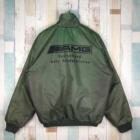 Vintage AMG Mercedes Bomber Jacket #vintage #merce